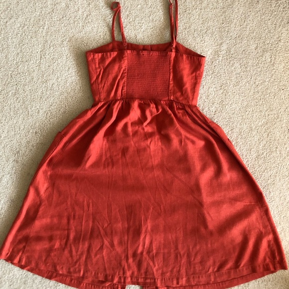 Forever 21 dress in reddish orange. Size XSmall. - Picture 5 of 7